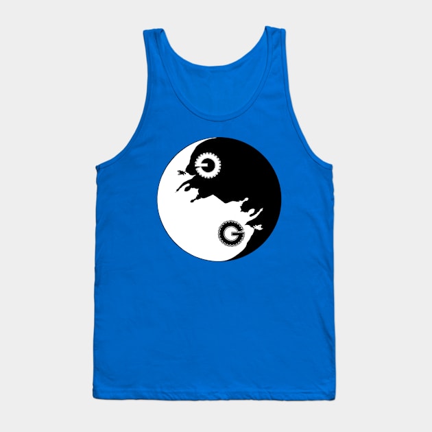 Yin and Yang 3000 Tank Top by Fletchorz